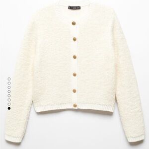 NWOT Knit button lady jacket